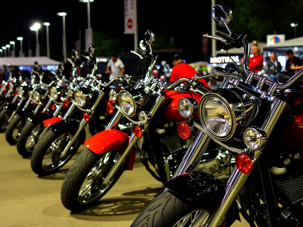 Motos expostas